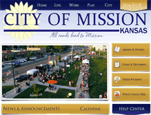 Tablet Screenshot of missionks.org